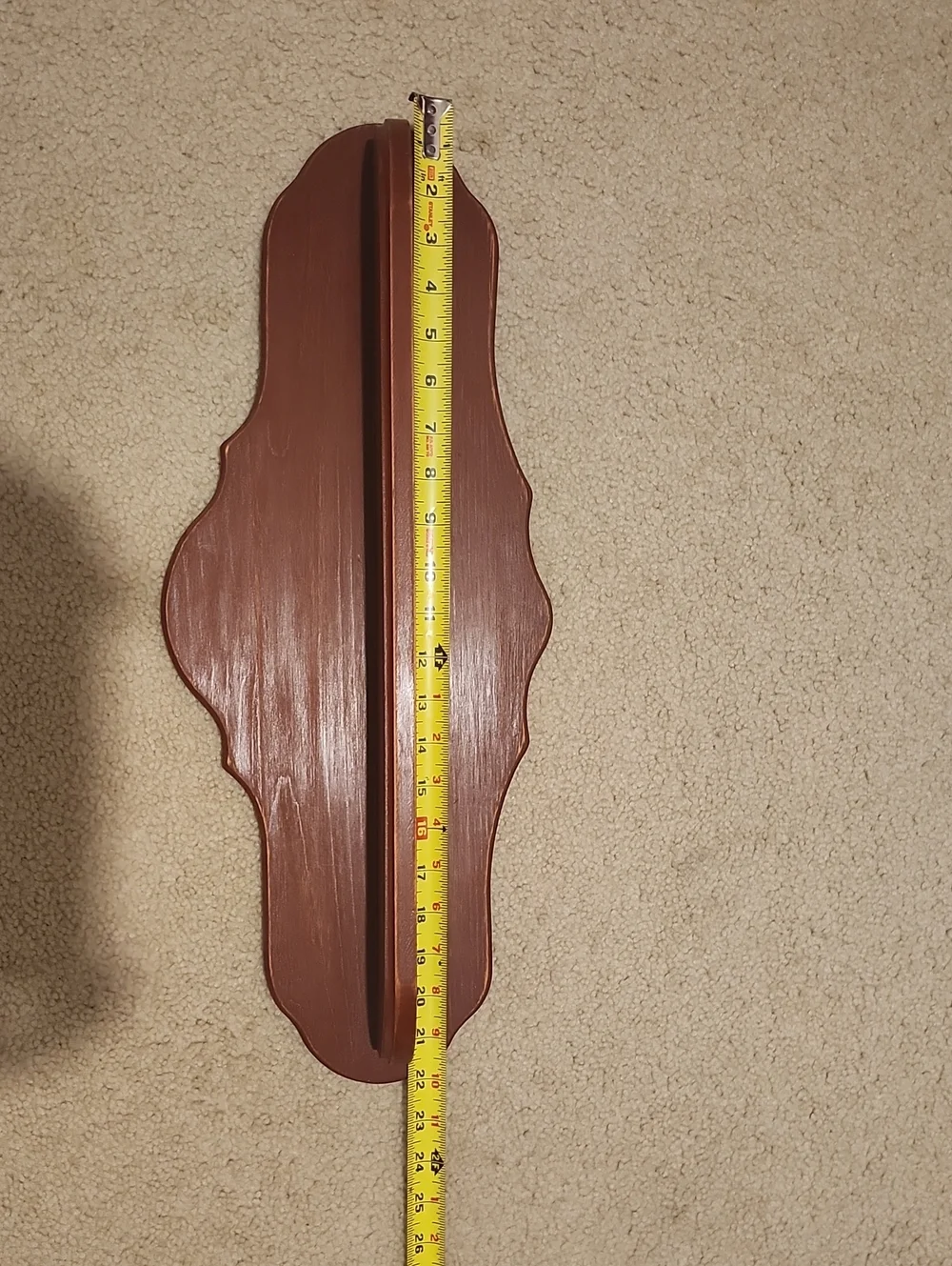 Decorative Brown Wall Shelf - Classic Brown Wall Decor